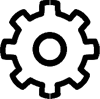 Icon representing system setup.