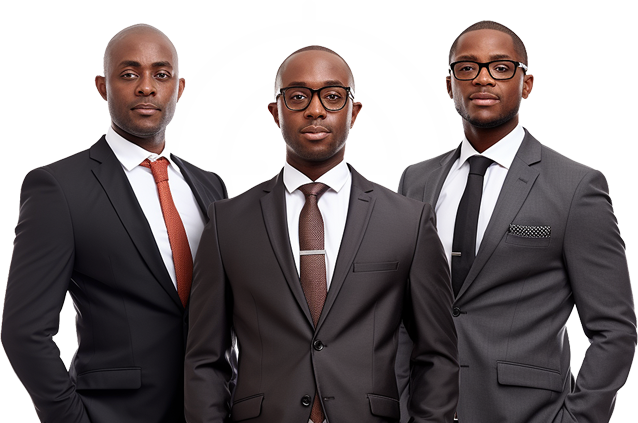 A diverse team collaborating in a modern office