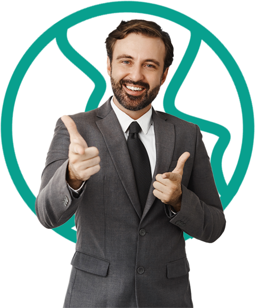 Illustration supporting financial success