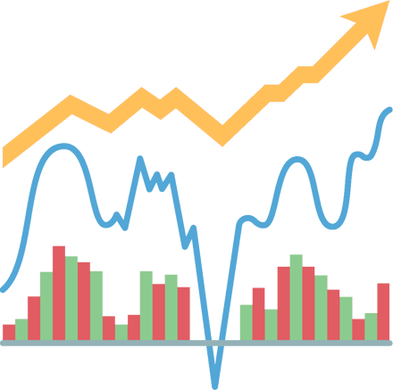 Illustration of business growth and investment